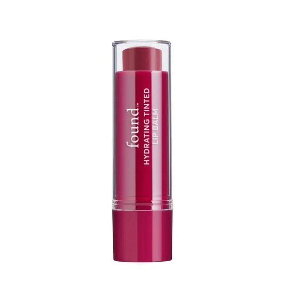 FOUND Lip Hydrating Tinted Lip Balm, 40, Poppy Kiss, 0.125 Fl Oz - Picture 4 of 5